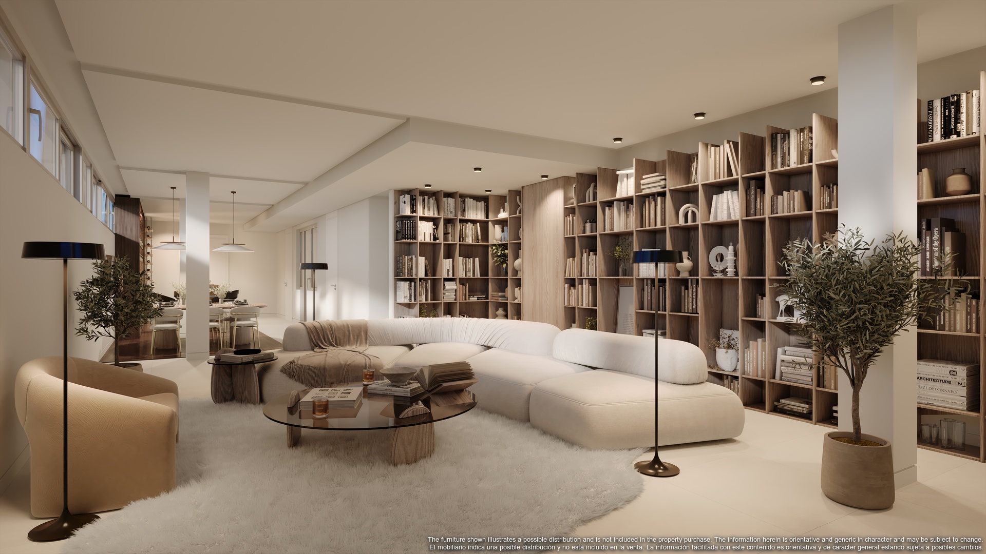 Mimosas_353.Apartment-Villa-Garden.-Leisure-Area-LibraryCava-Camera-1.render