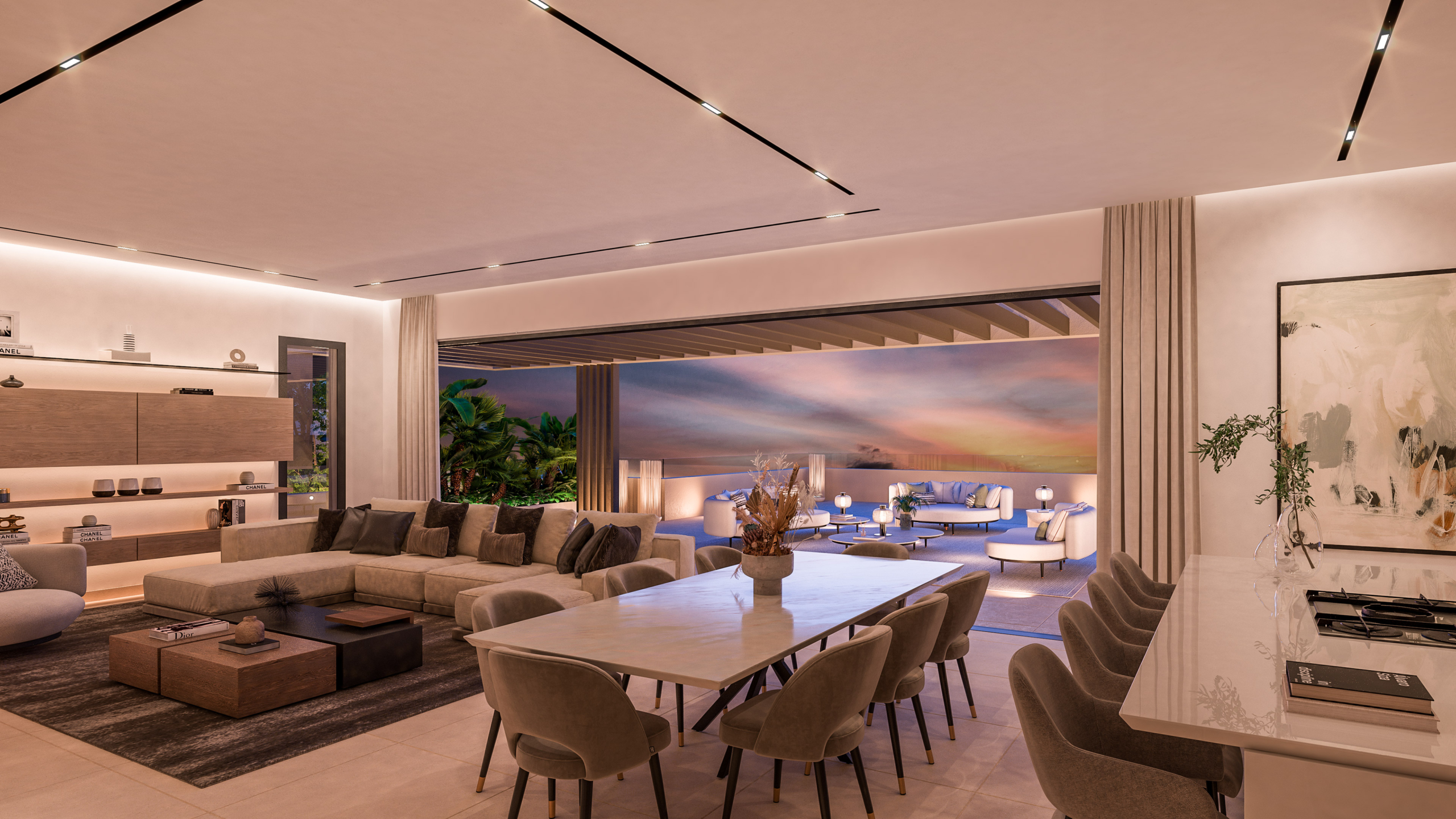 SkyVilla-LivingRoom-Sunset-scaled-1